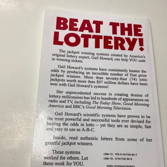 Gail Howard | Lottery Winning System Book - Picture 4 of 4